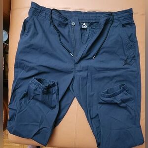 Jordon Men's XL Sports Jogger Black Pants.